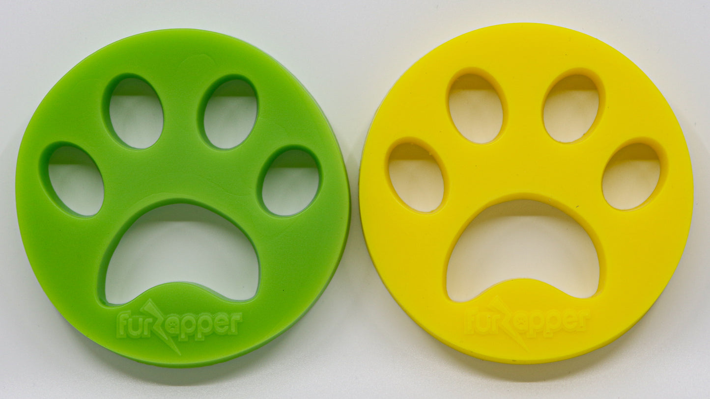 Double Pack FurZapper Pet Hair Remover for your Laundry