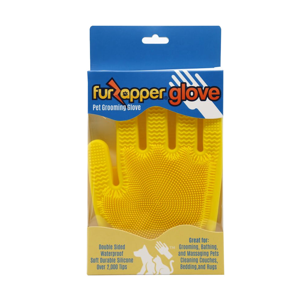 FurZapper Pet Grooming Glove for Cats, dogs, shedding pets