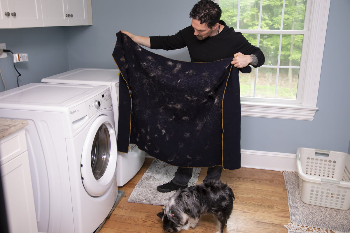 FurZapper pet hair remover for laundry