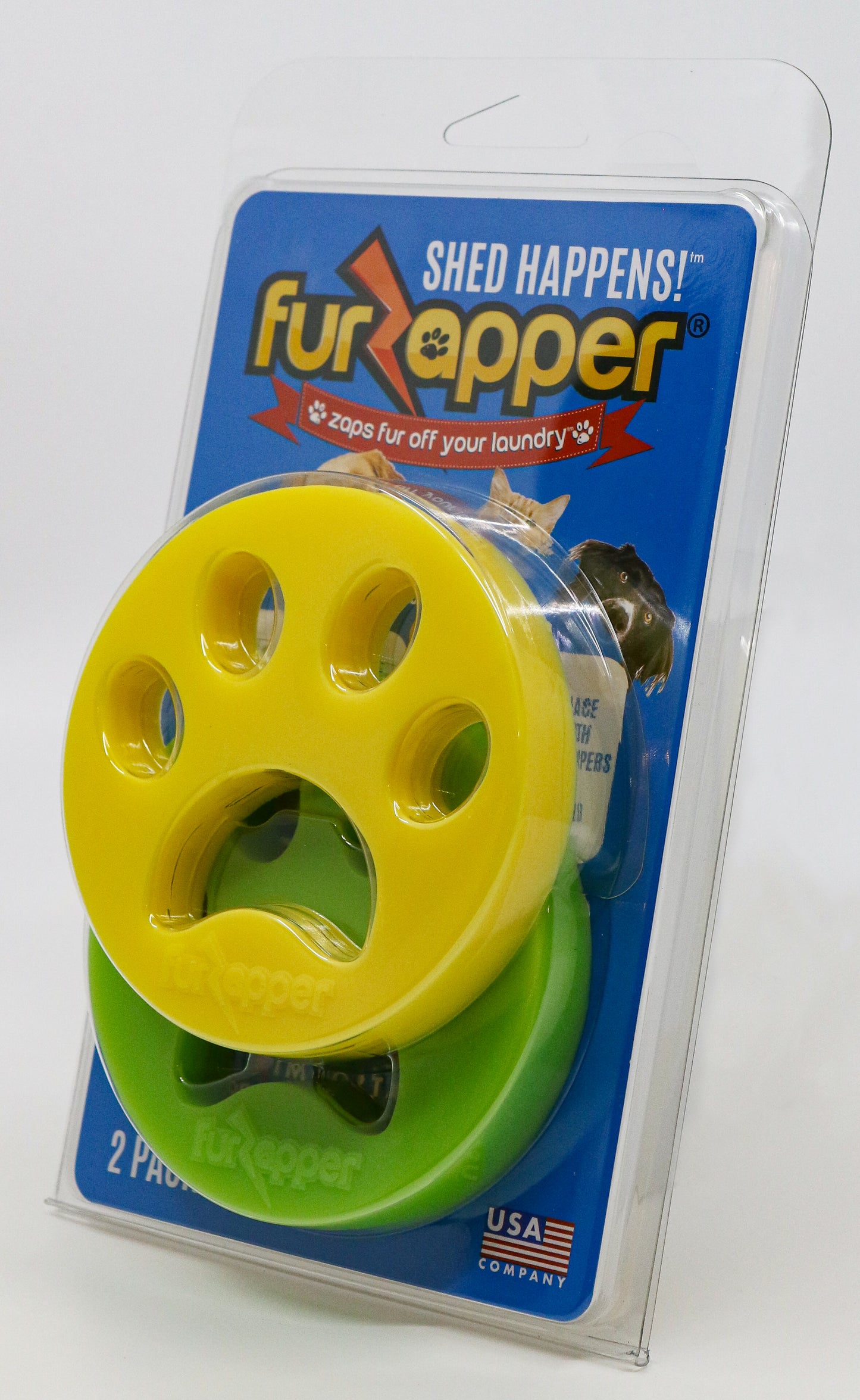 Double Pack FurZapper Pet Hair Remover for your Laundry